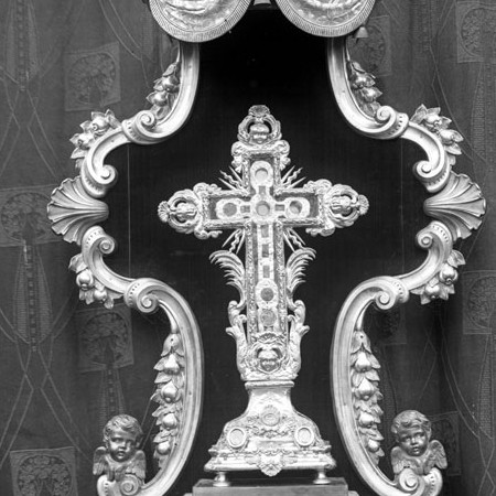 Reliquiario della Santa Croce con teca 1913