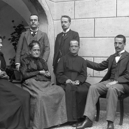 Gruppo di famiglia, Casa Bellegotti 1901