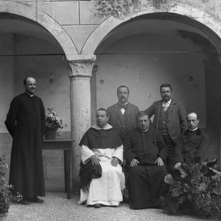 Gruppo con Padre Torcelli 1901